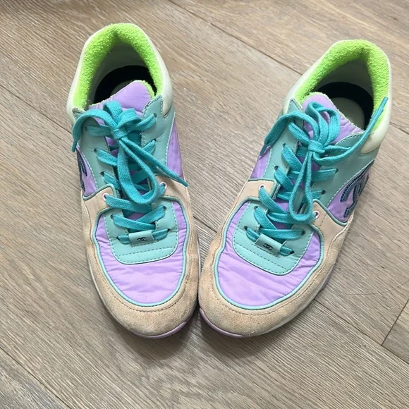 CHANEL TRAINER SIZE 38 - Picture 2 of 7